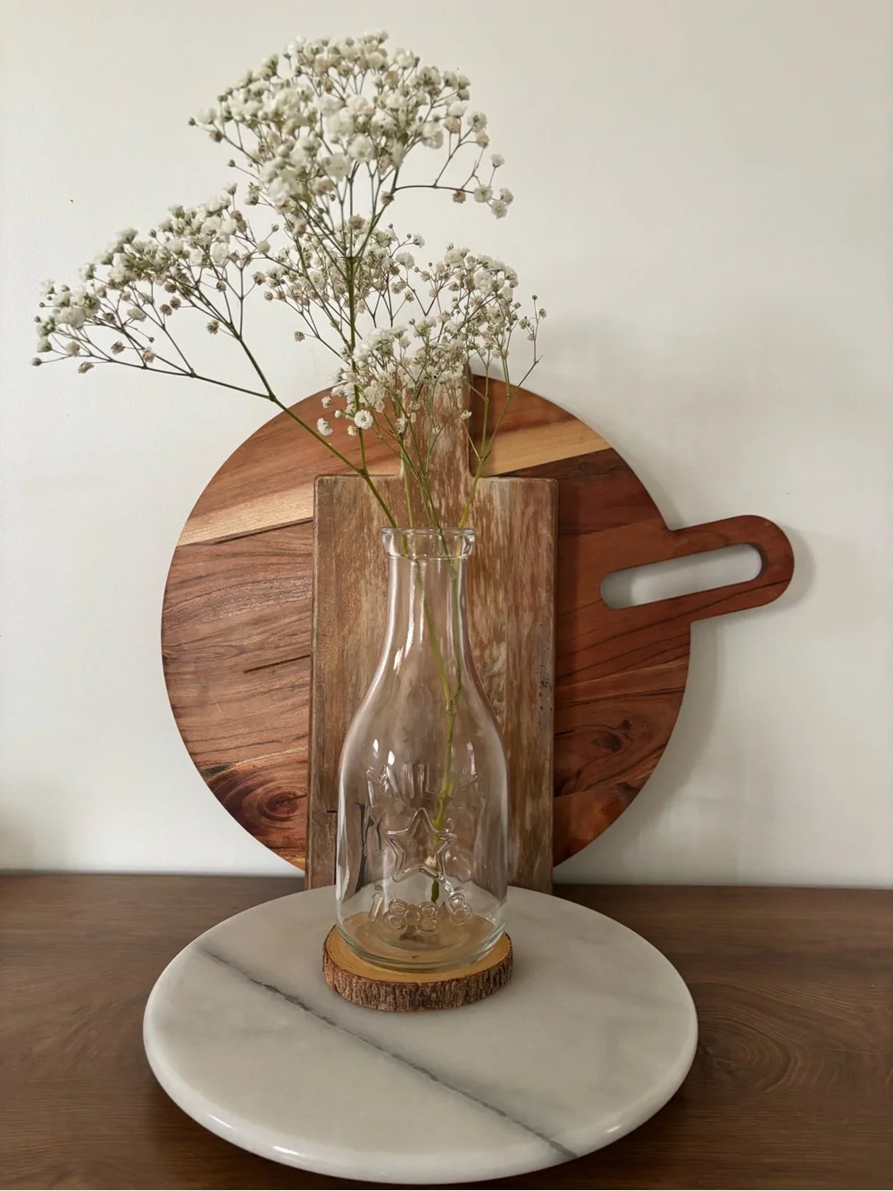 Vintage Glass Milk Bottle Embossed 1888